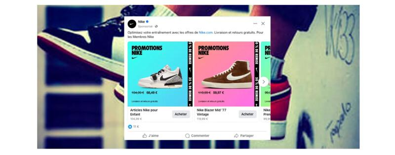 Article recommandation produit produits Campagne ADS