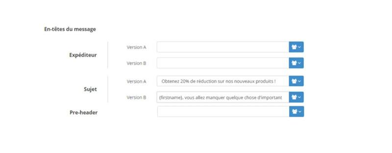 Article AB Testing Objet