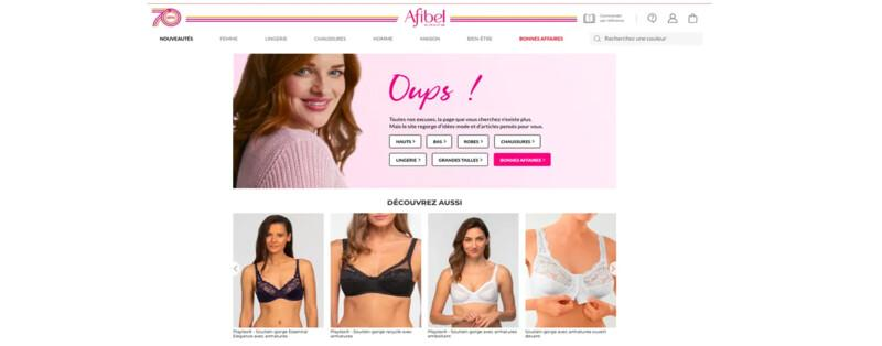 Article recommandation produit produits Page404