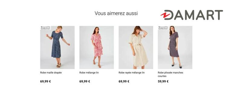 Article recommandation produit produits Precedemment