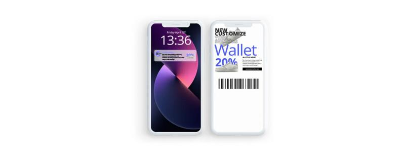 Article types Notifications push WalletPush