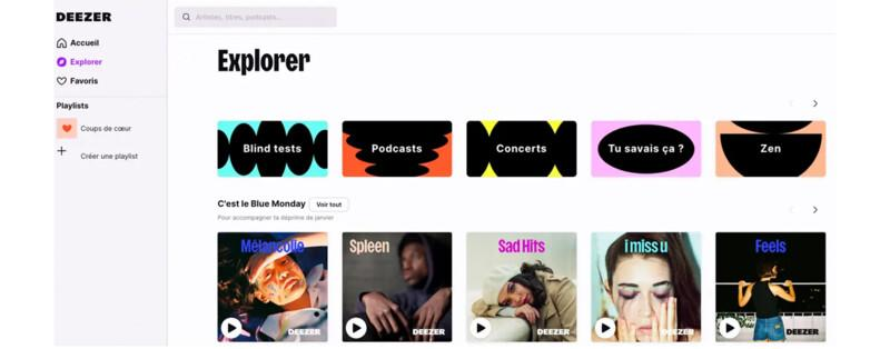 Article Abonnement fidelisation Client Abonnement Contenu Deezer