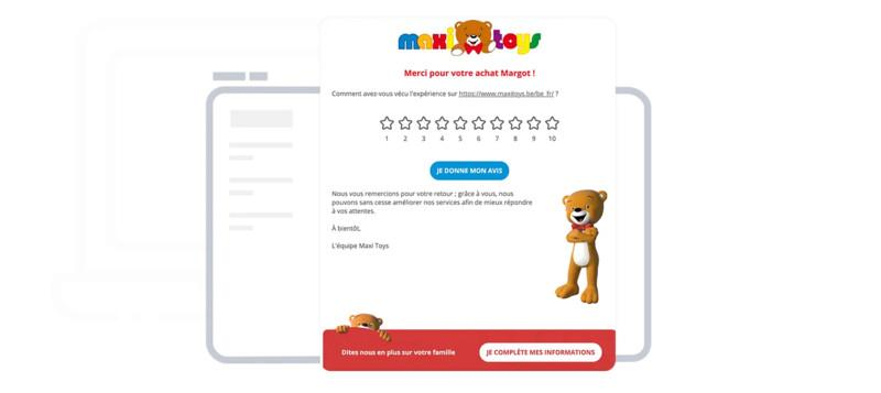 email client ponctuel