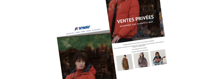 Article 10 leviers fidelisation client VentePrivee Kway