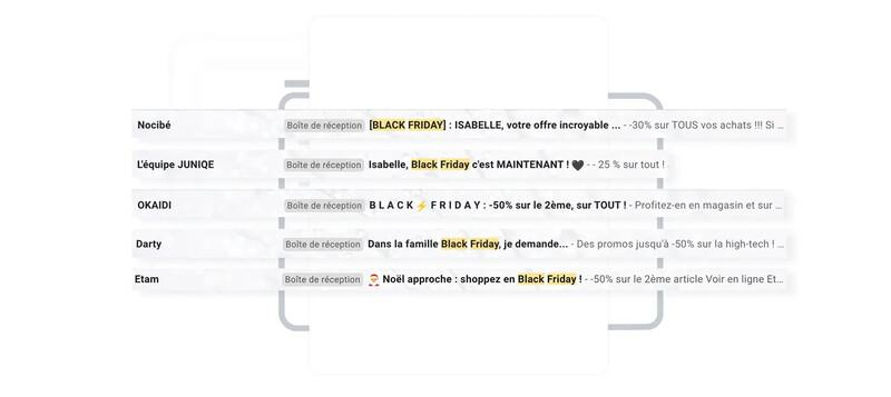email objet blackfriday