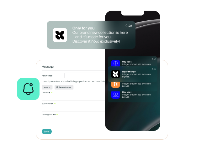 Channel - Push app
